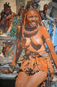 Himba Frau 2017, Acryl auf Leinwand, 120 cm x 80 cm