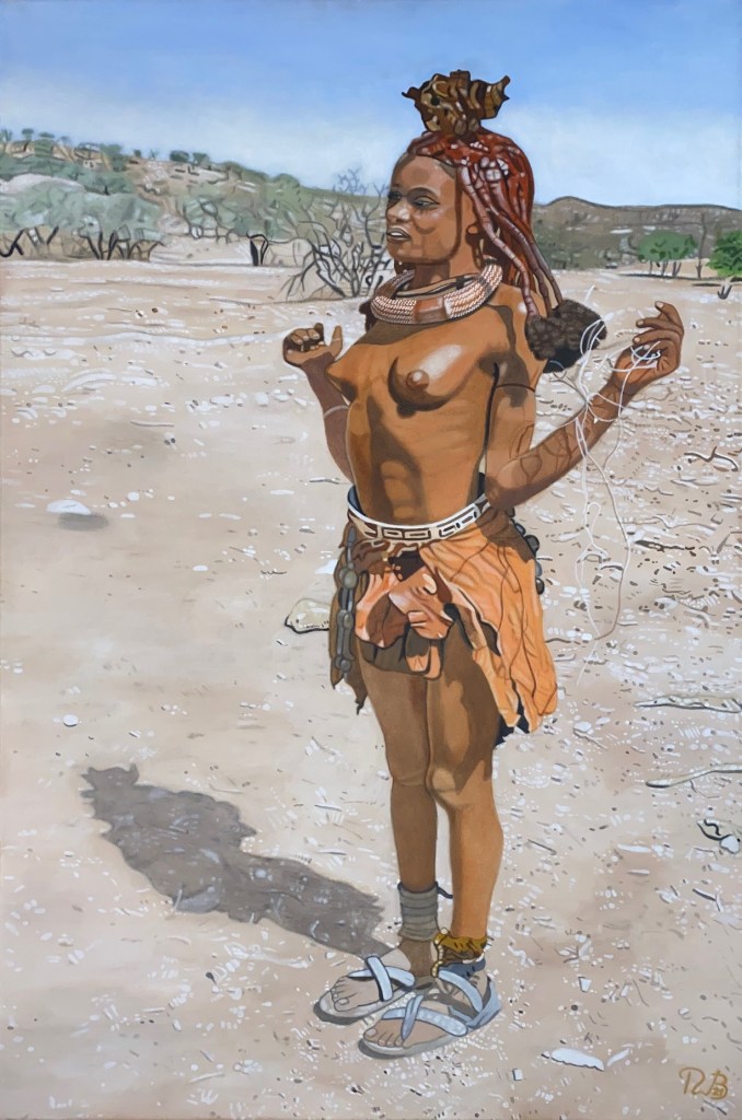 Himba stehend